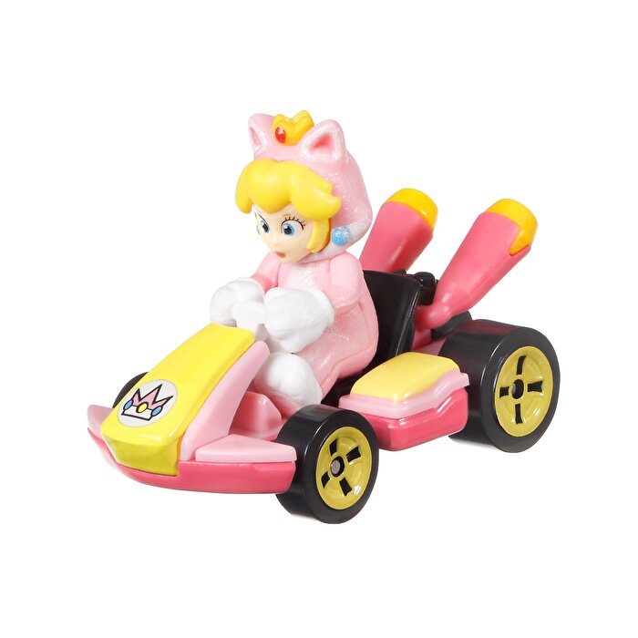 Hot Wheels Mario Kart Karakter Araçlar Cat Peach GRN13