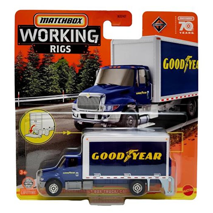 Matchbox İş Makinaları İnternational Box Truck HLM94