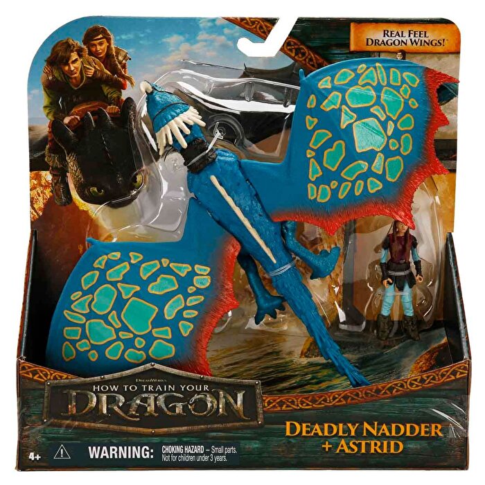 Ejderhanı Nasıl Eğitirsin Ejderha ve Viking Aksiyon Deadly Nadder Ve Astrid Figür Seti