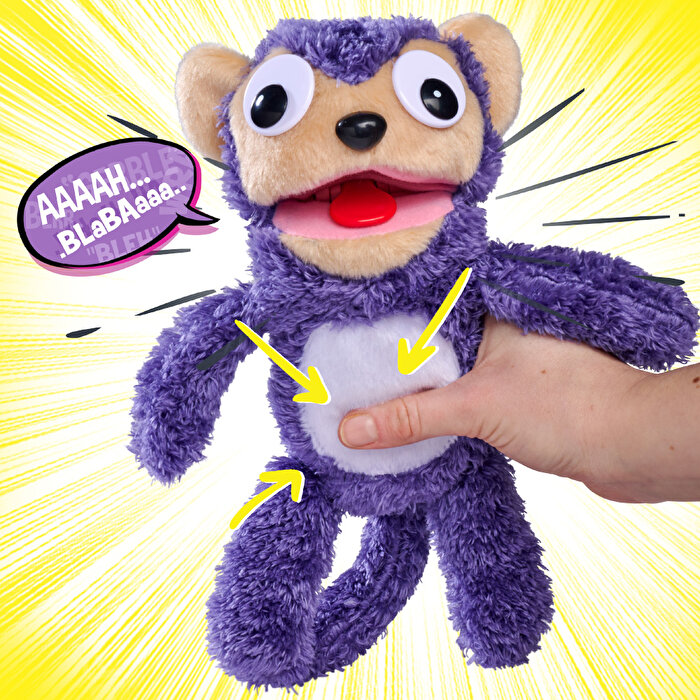 ScreamerZ Sesli Peluş Çılgın Maymun