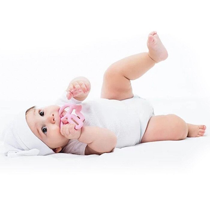 Silikon Diş Kaşıyıcı Pembe