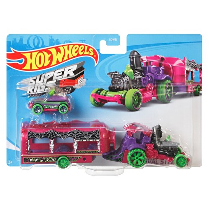 Hot Wheels Taşıyıcı Tırlar Car Nival Streamer FKW90