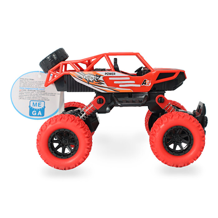 Çek Bırak Arazi Aracı Kırmızı Tekerlek