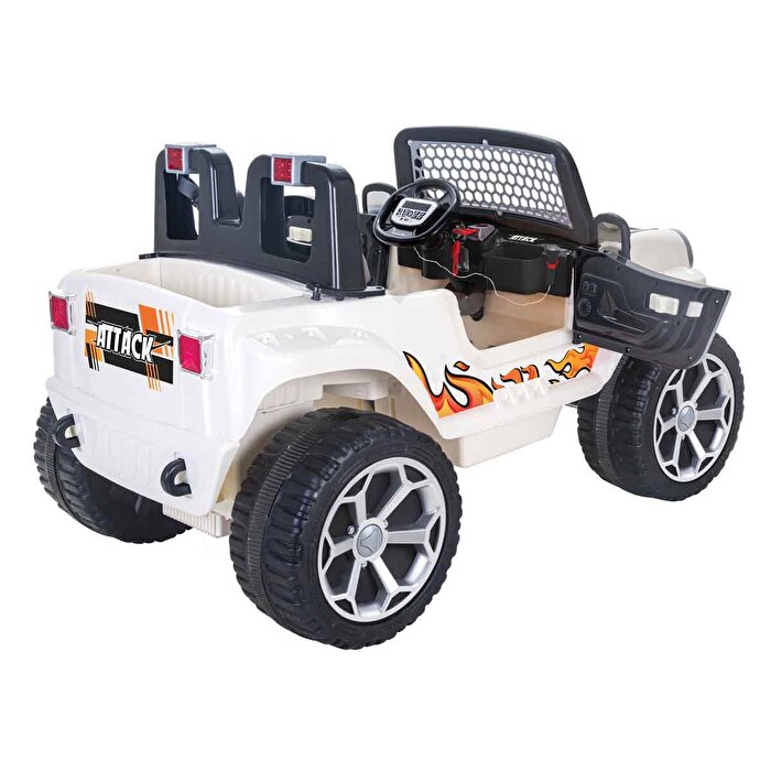 Pilsan Attack Uzaktan Kumandalı Çift Kişilik Akülü Araba 12V