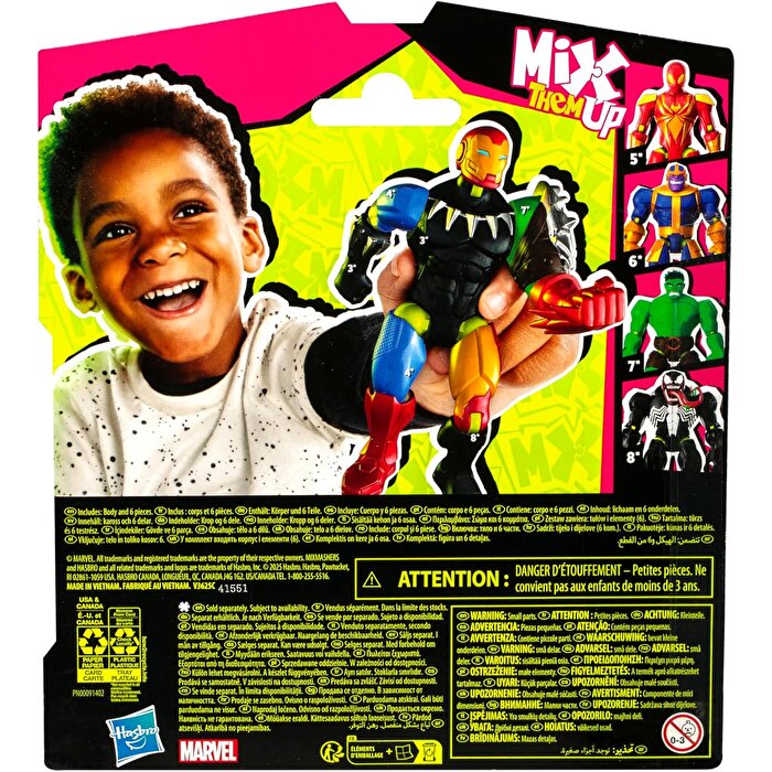 Avengers MixMashers Iron Man Aksiyon Figürü