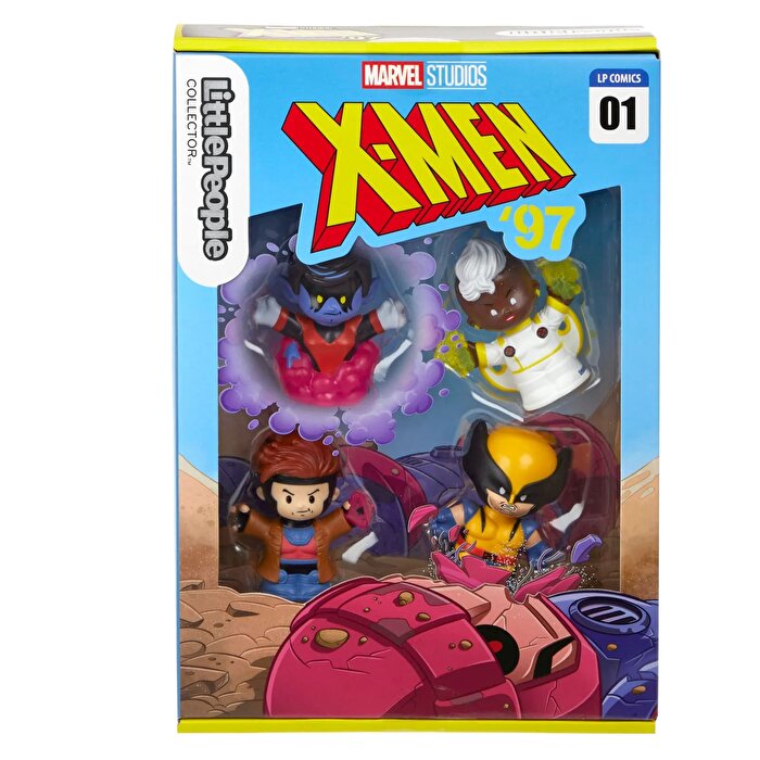 Little People Koleksiyoncusu Marvel X-Men: Sayı 1 Özel Baskı Seti JFW75