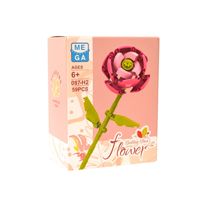 Mega Blok Çiçek Düğün Çiçeği 59 Parça