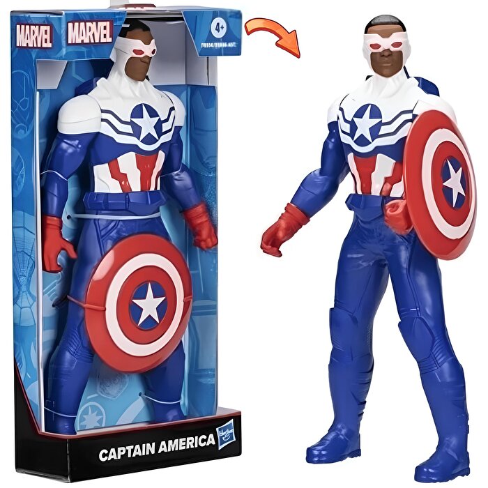 Marvel Klasik Dev Figür Captain America F6936