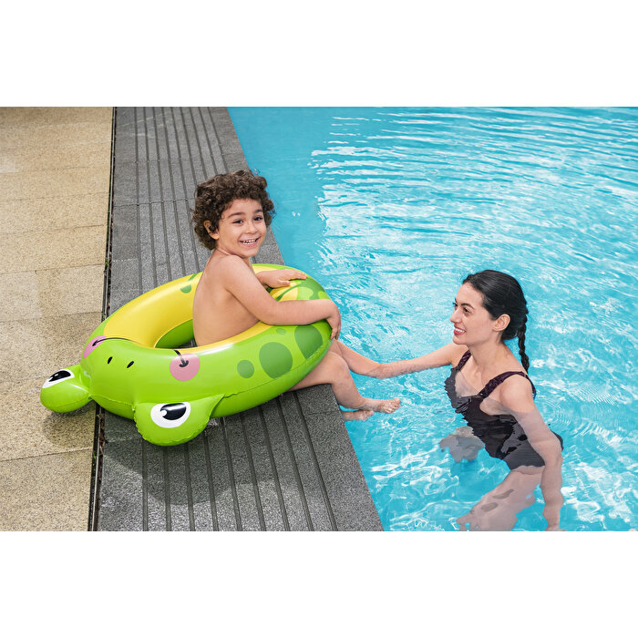 Bestway Splash Pals Kurbağa Yüzme Simidi 80 Cm