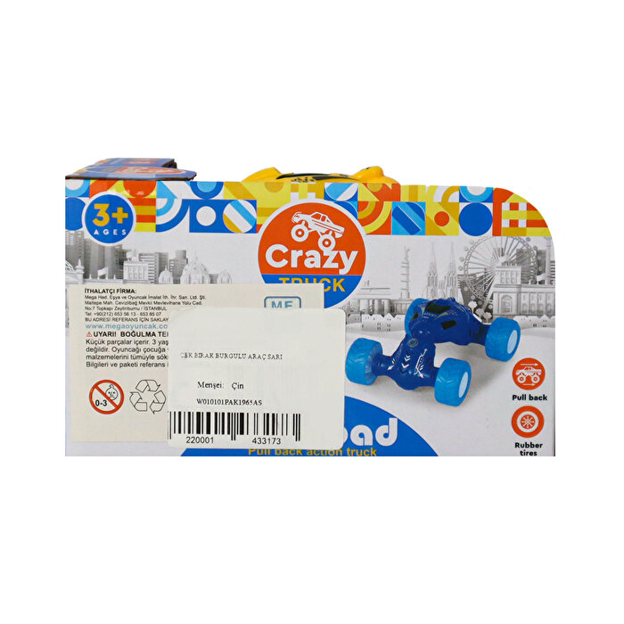 Çek Bırak Teleskopik Araba Sarı