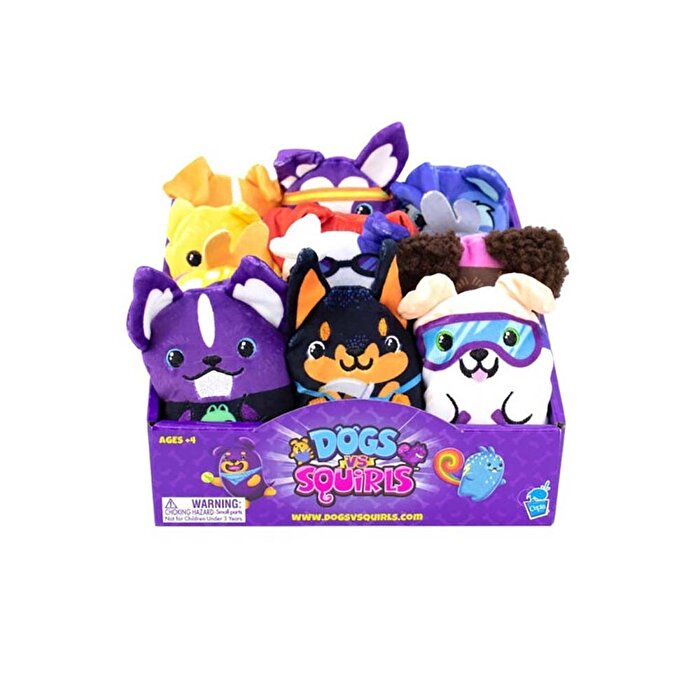 Dogs vs Squirls Beans Seri 10 Cm