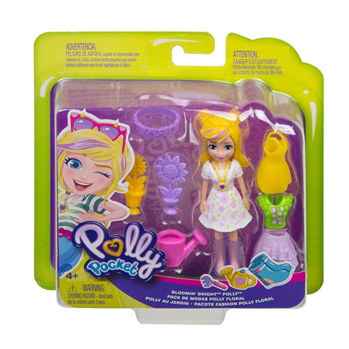 Polly Pocket ve Moda Aksesuarları Seti Bahçe Temalı GMF78