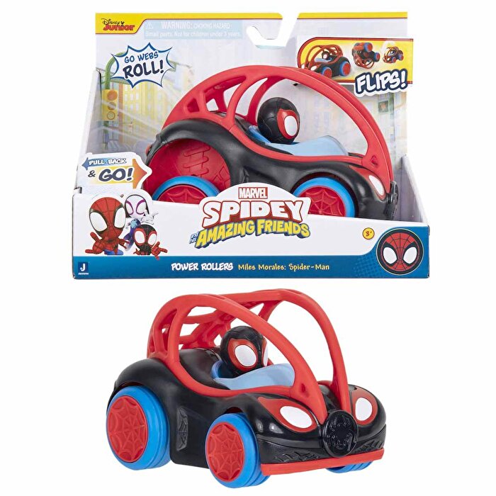 Spidey Takla Atan Araba Miles Morales: Spider-Man