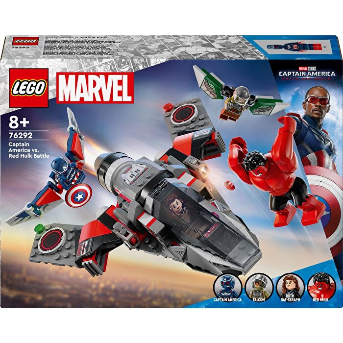 LEGO Marvel Kaptan Amerika ile Red Hulk Savaşı 76292
