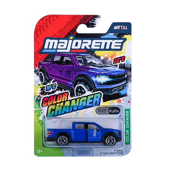 Majorette Renk Değiştiren Arabalar Ford F-150 Raptor
