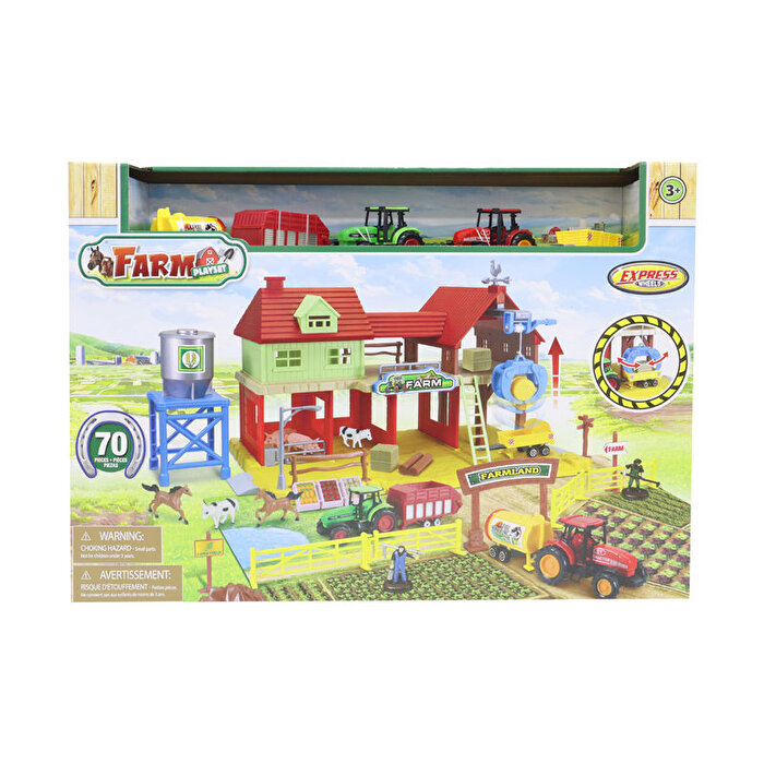 Express Wheels Çiftlik Seti 70 Parça