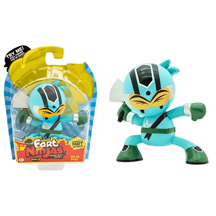 Fart Ninjas Gaz Çıkaran Sensörlü Figür Deja Poo