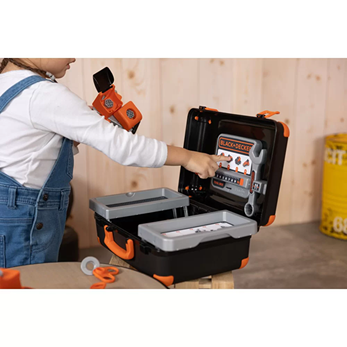 Smoby Black+Decker Oyuncak Tamir Kutusu 39 Parça
