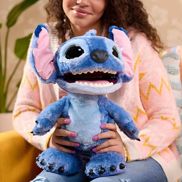 Sesli ve İnteraktif Disney Stitch Peluş 43 cm 12284