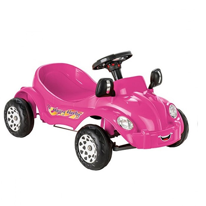 Pilsan Happy Herby Pedallı Araba Pembe