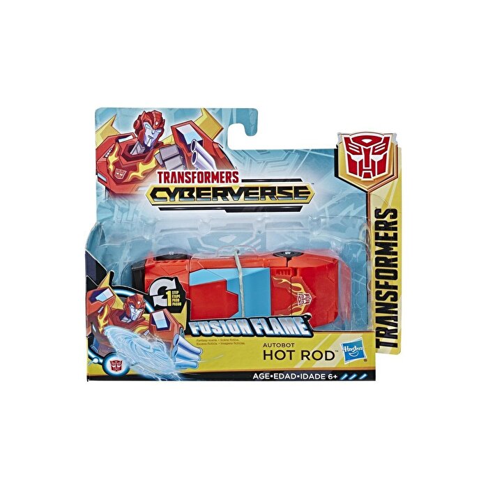 Transformers Cybervers Tek Adımda Dönüşen Figür Hot Shot