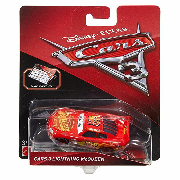 Cars 3 Tekli Karakter Araçlar Lightning Mcqueen DXV32
