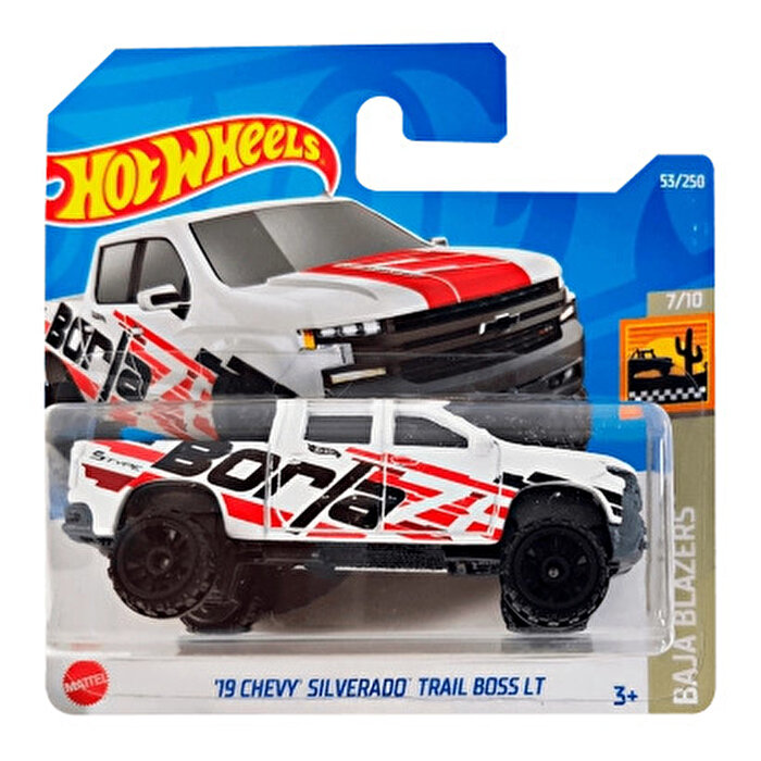 Hot Wheels Tekli Arabalar 19 Chevy Silverado Trail HCW64