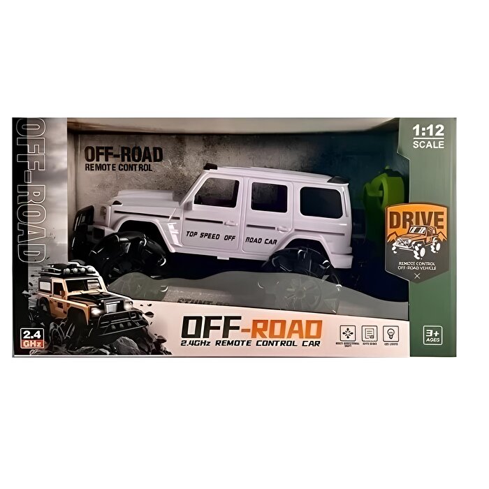 Uzaktan Kumandalı Şarjlı Jeep Gri