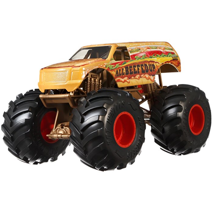 Hot Wheels Monster Trucks 1:24 Arabalar All Beefed Up GBV41
