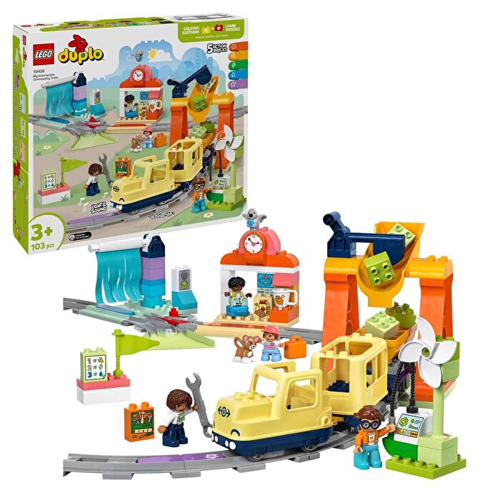 10428 LEGO® DUPLO Büyük İnteraktif Mahalle Treni