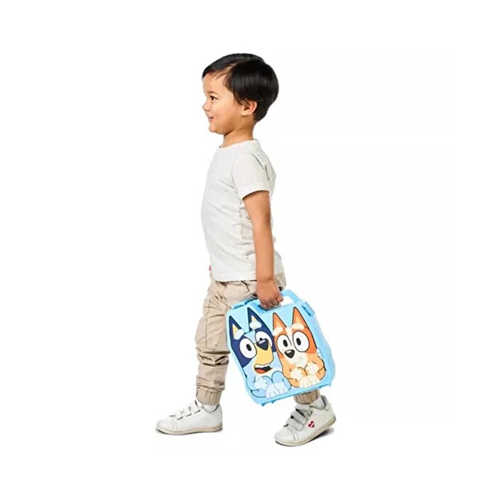 Bluey Deluxe Taşıma Çantası ve 8'li Figür Seti