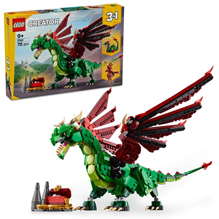 LEGO Creator 3'ü 1 Arada Orta Çağ Ejderhası 31161
