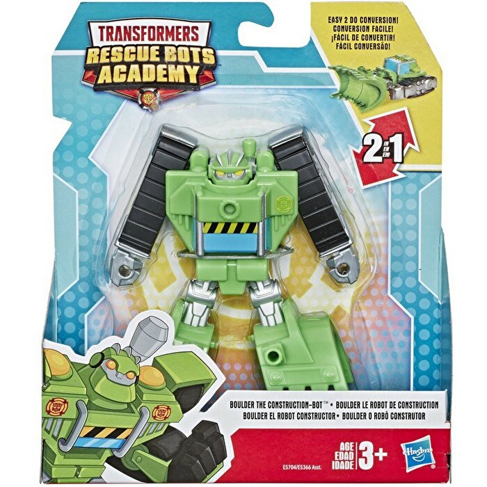 Transformers Rescue Bots Academy Figür Boulder the Construction Bot (E5704)