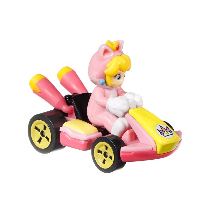 Hot Wheels Mario Kart Karakter Araçlar Cat Peach GRN13