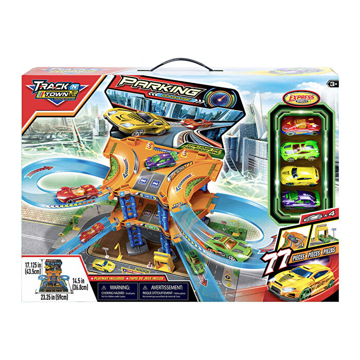 Express Wheels Üç Kademeli Hız Limitli Garaj Seti