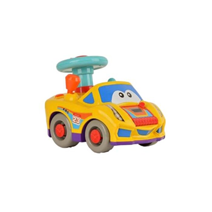 Sesli Müzikli ve Işıklı Çok Fonksiyonlu Eğlenceli Arabam