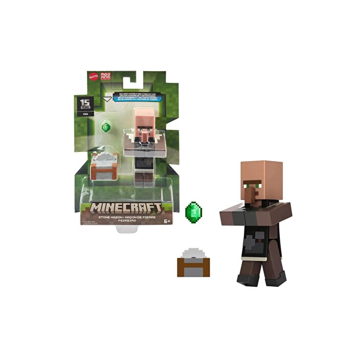 Minecraft Aksesuarlı Figürler Stone Mason HTL82