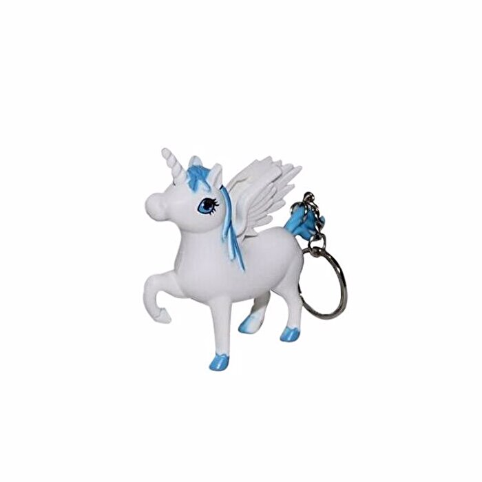 Pegasus Işıklı Sesli Mavi Anahtarlık