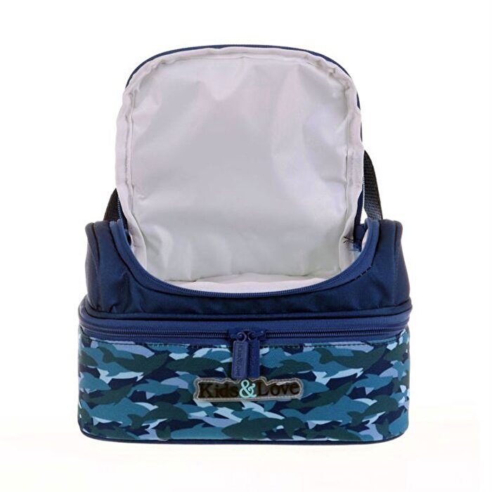 Kaukko Kids&Love Square Shark Beslenme Çantası