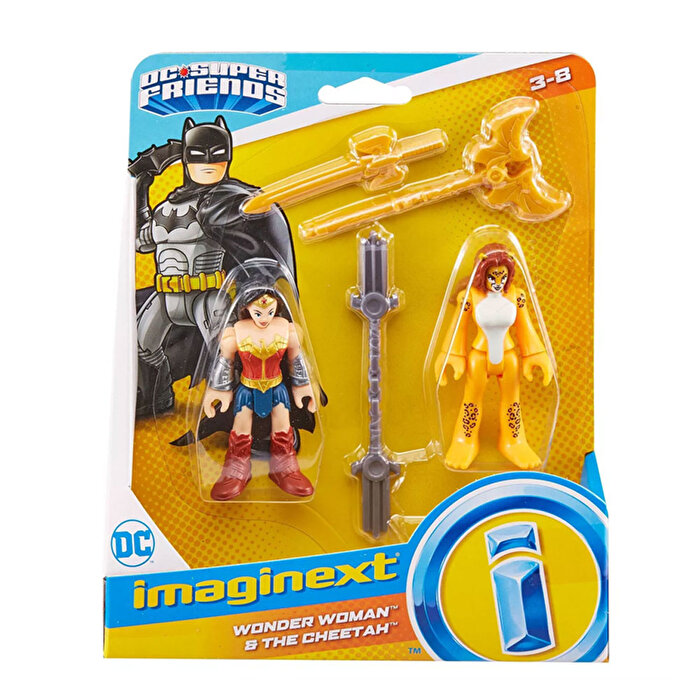 Imaginext DC Super Friends Aksiyon Figürleri Wonder Woman The Cheetah GKJ68