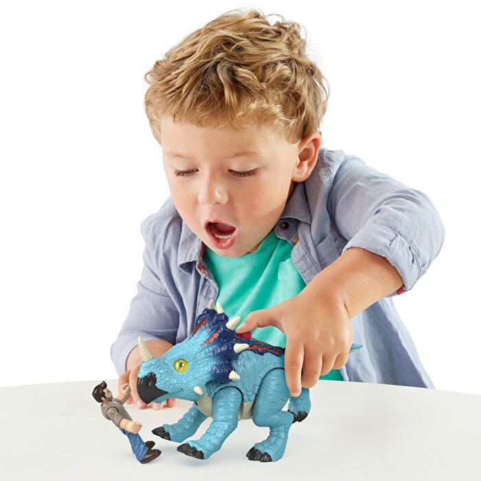 Imaginext Jurassic World Araçlar Pachyrhinosaurus & Lovary GMR17