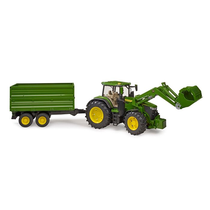 Bruder John Deere 7R 350 Kepçeli Traktör ve Römork