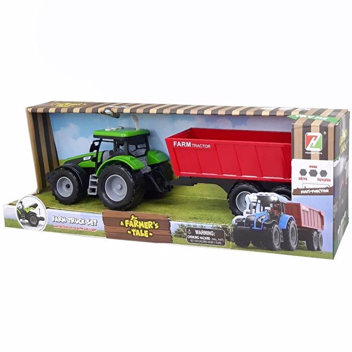 Römorklu Pilli Traktör