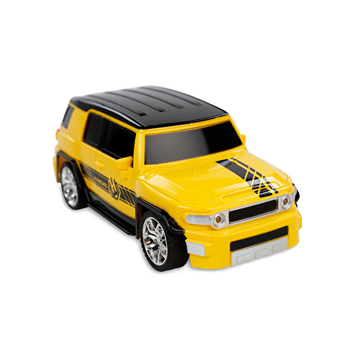 Uzaktan Kumandalı Şarjlı Sarı Jeep Araba