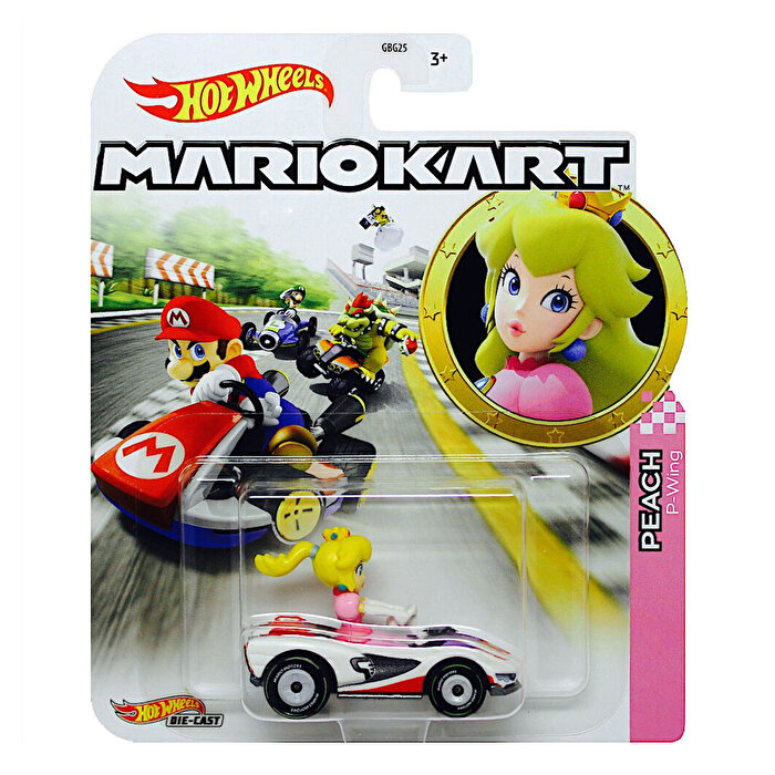 Hot Wheels Mari̇o Kart Karakter Araçlar Princess Peach GJH58