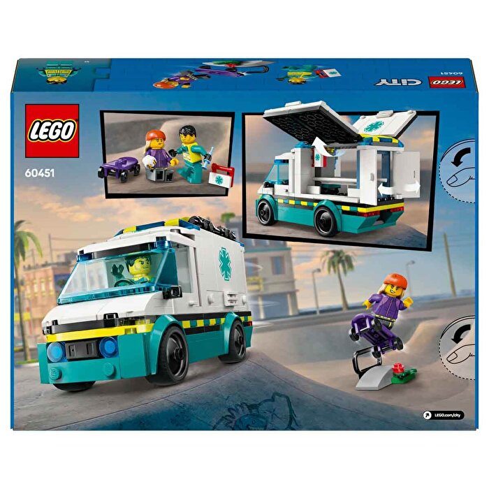 LEGO City Acil Yardım Ambulansı 60451