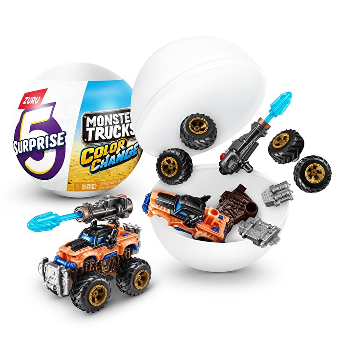 Mini Brands Monster Trucks Color Change S3 Sürpriz Paket
