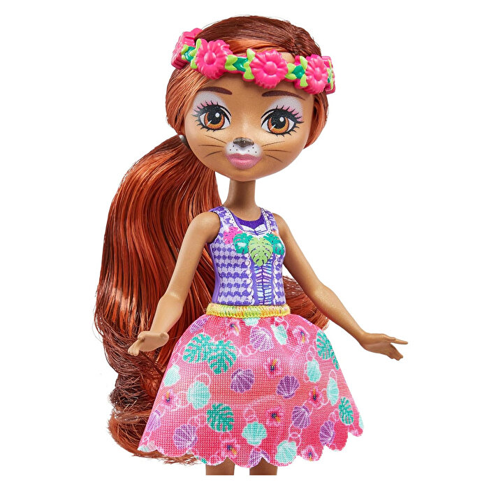 Enchantimals Popüler Karakter Bebekler Oneda Otter ve Kelpie HXB98