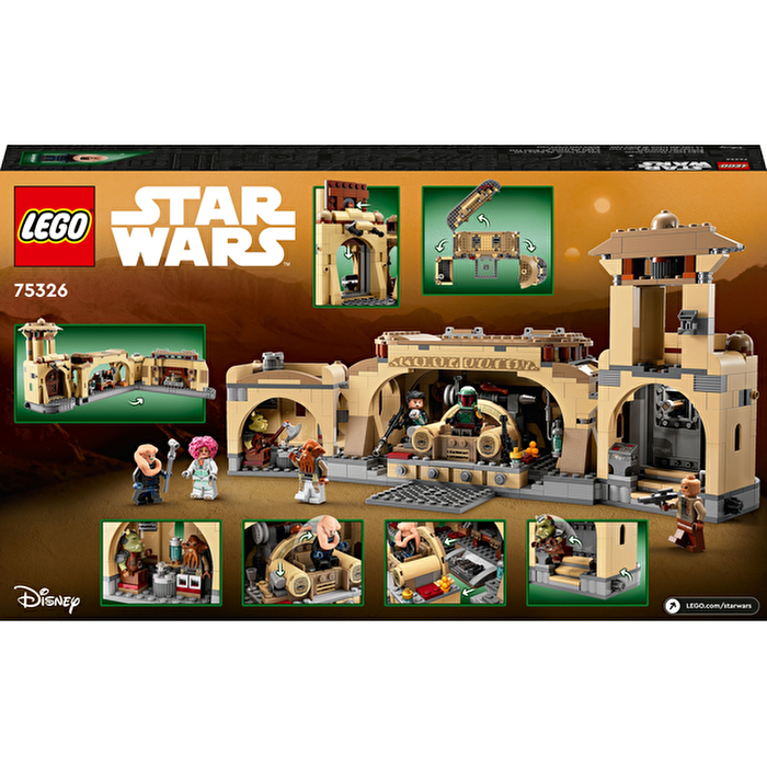 LEGO Star Wars Boba Fett'in Taht Odası 75326