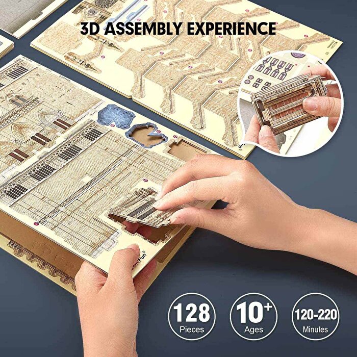 Nessiworld National Geographic 3D Puzzle Notre Dame De Paris